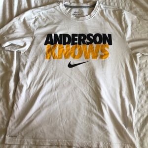 Anderson Knows Shirt